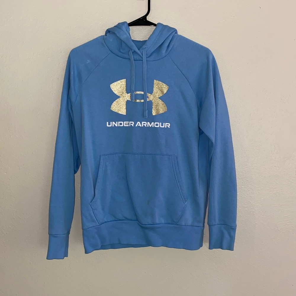 Under armour blue hoodie
